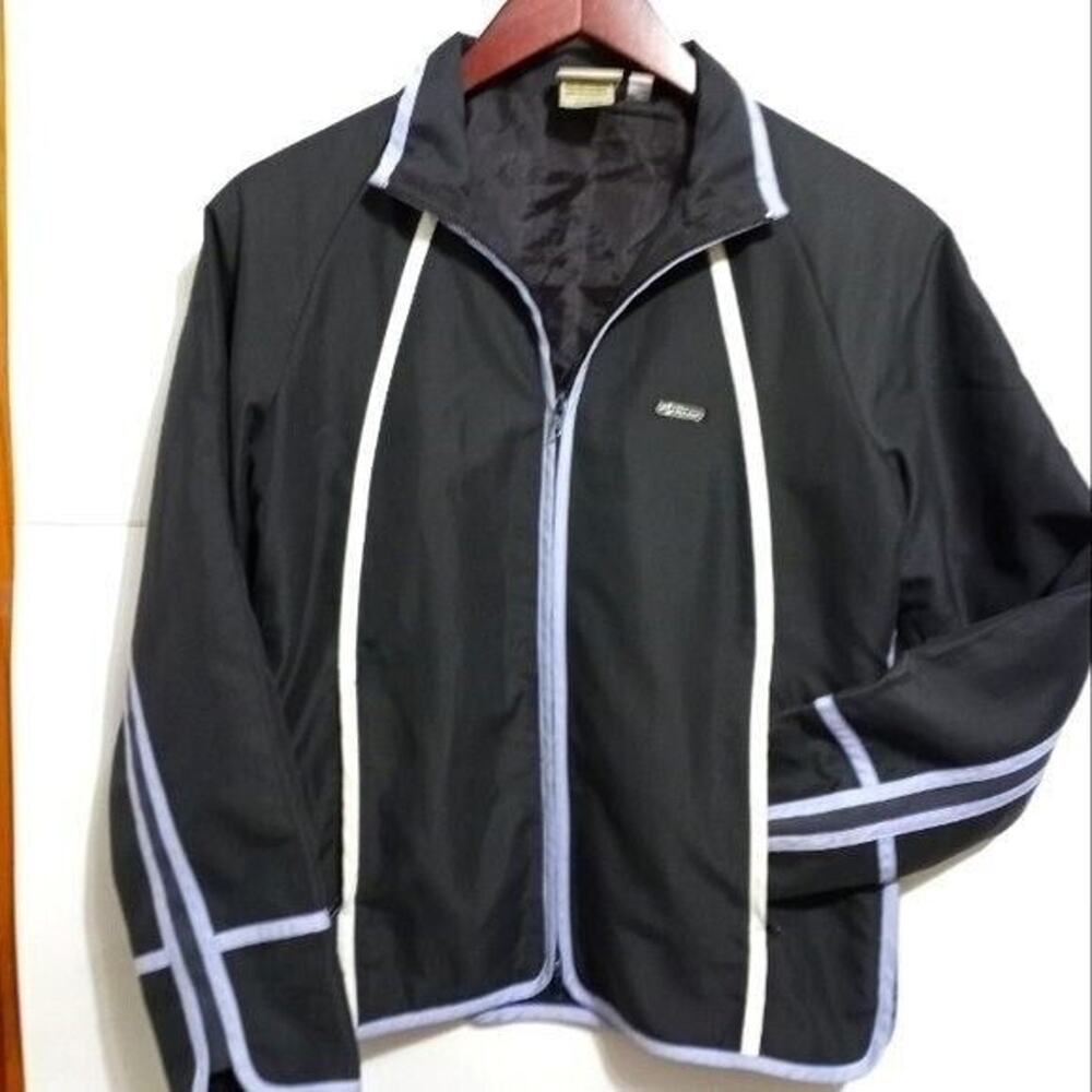VTG Ellesse 90's Y2K Navy Blue Lightweight Windbreaker Jacket 6